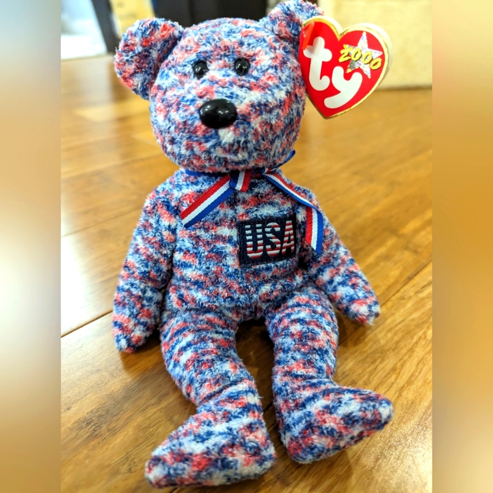 TY USA beanie baby. Excellent condition. 2000.